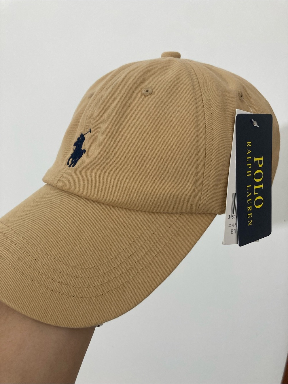 Polo by Ralph Lauren Men’s Tan Classic Baseball Cap
